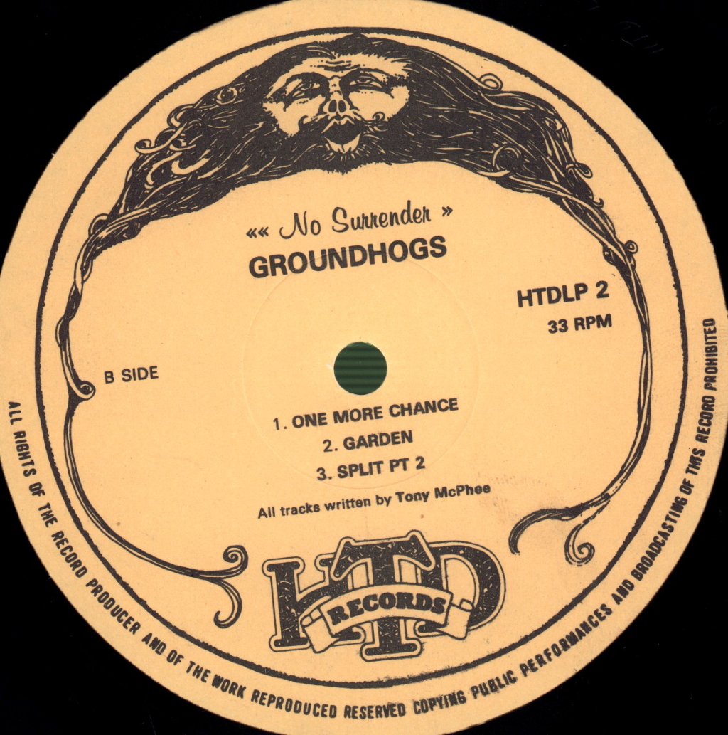 Groundhogs - No Surrender - Lp