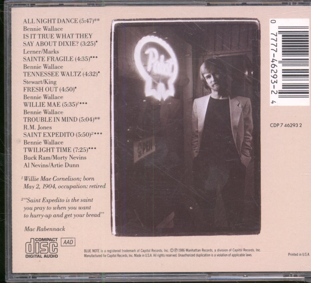 Bennie Wallace - Twilight Time - Cd