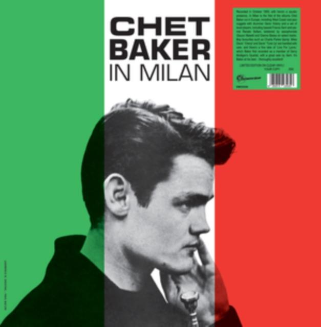 Chet Baker - In Milan (Numbered Edition) (Clear Vinyl) - Lp