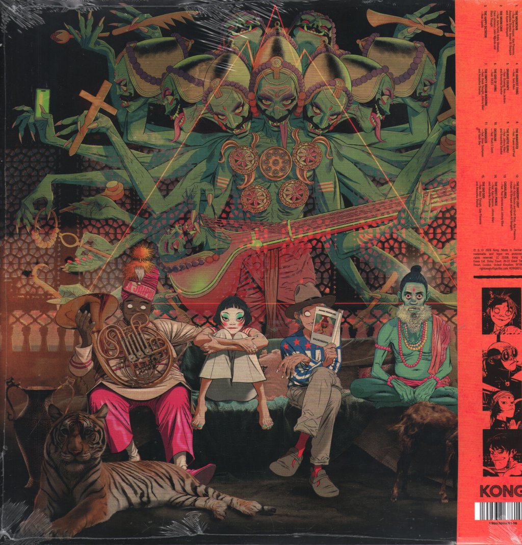 Gorillaz - Mountain - Double Lp
