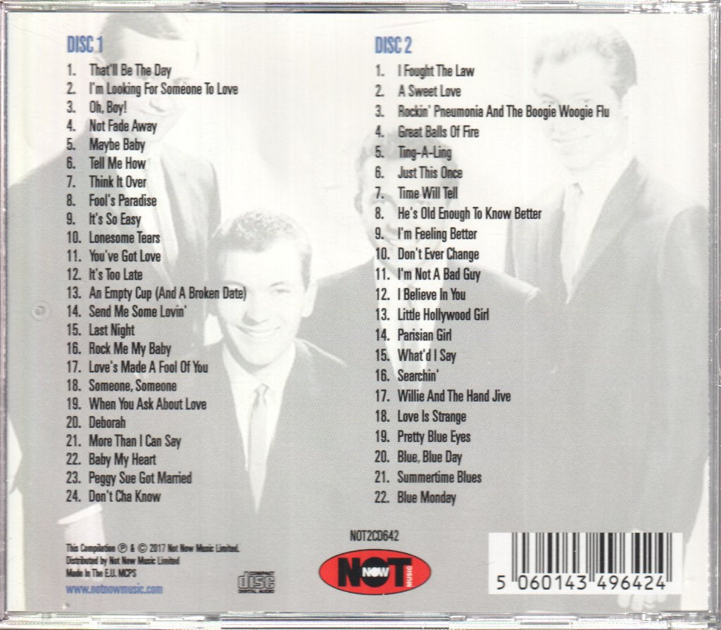 Buddy Holly And The Crickets - Crickets Story - Double Cd