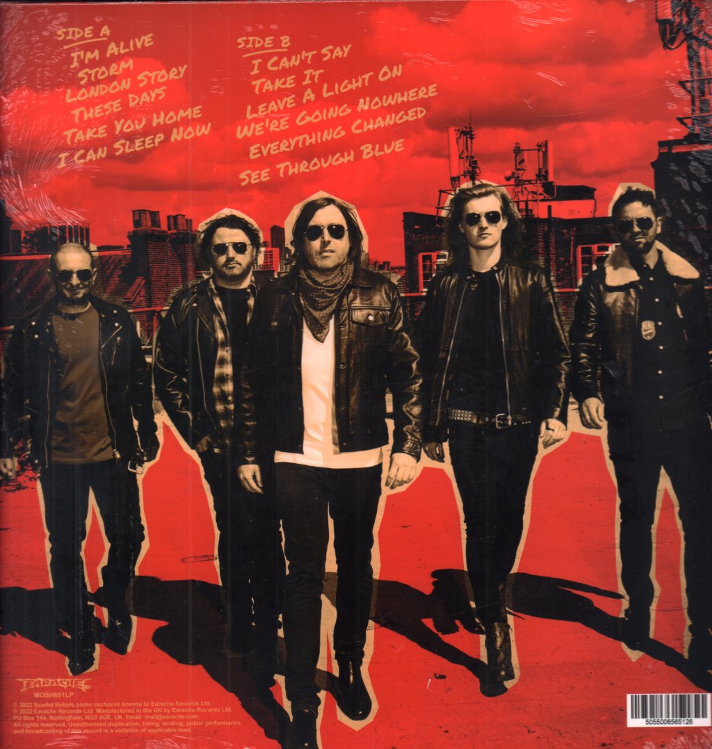 Scarlet Rebels - See Through Blue - Lp