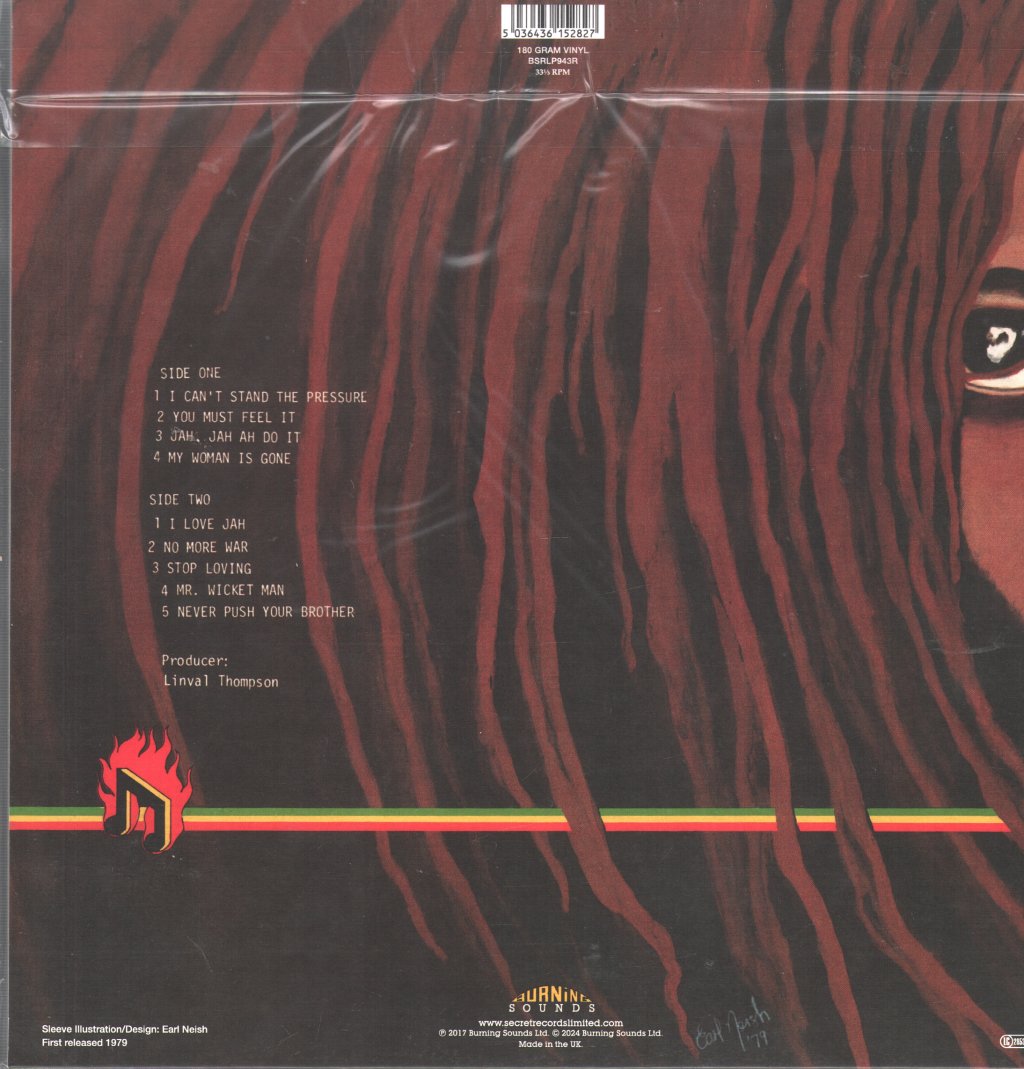 Linval Thompson - I Love Jah - Lp