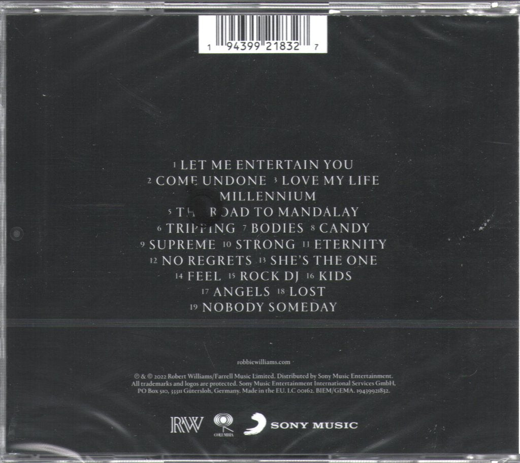Robbie Williams - XXV - Cd