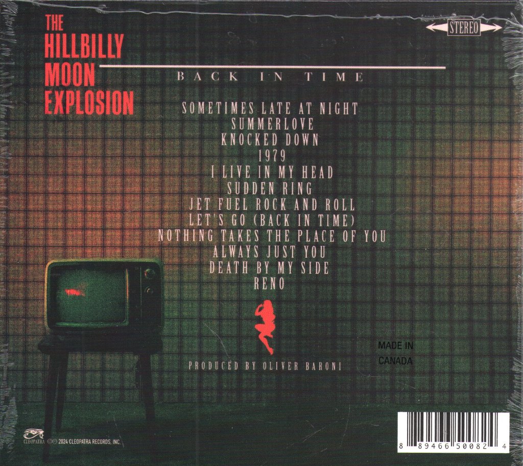 Hillbilly Moon Explosion - Back in Time - Cd