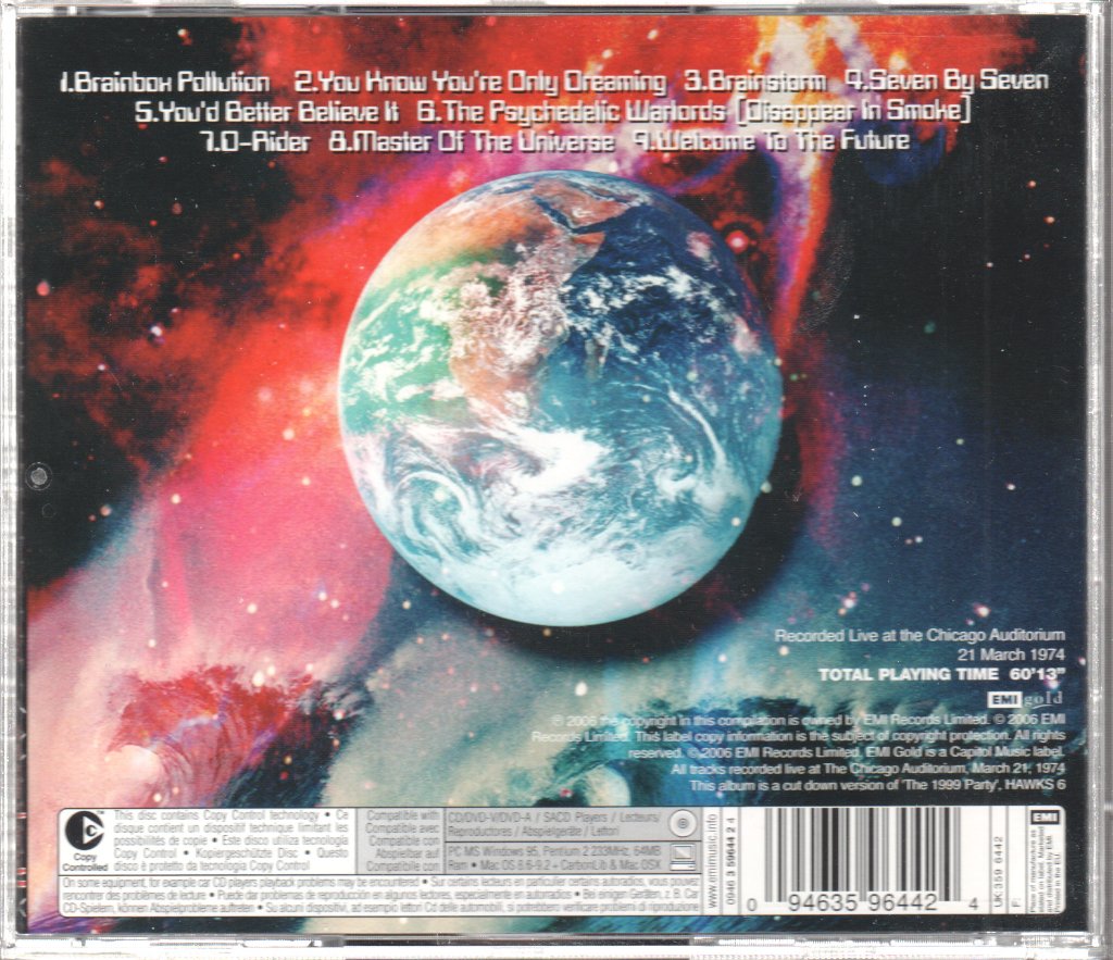 Hawkwind - Live '74 - Cd