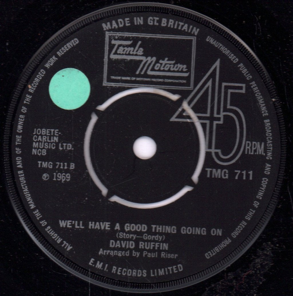David Ruffin - I've Lost Everything I've Ever Loved - 7 Inch