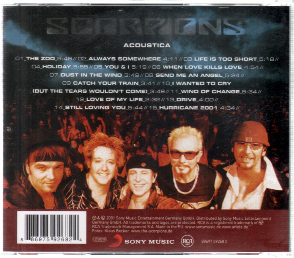 Scorpions - Acoustica - Cd