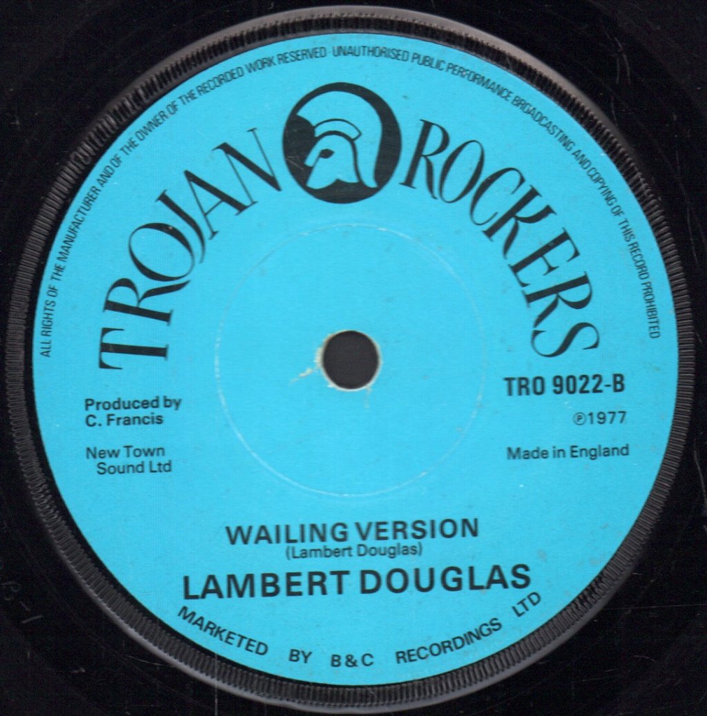 Lambert Douglas - Jah Jah No New - 7 Inch