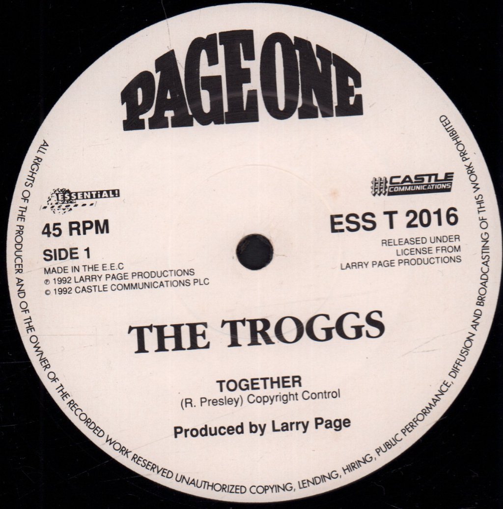 Troggs - Together - 12 Inch
