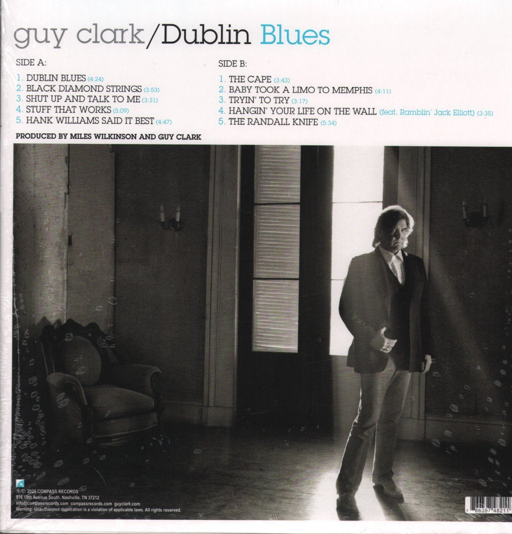 Guy Clark - Dublin Blues - Lp
