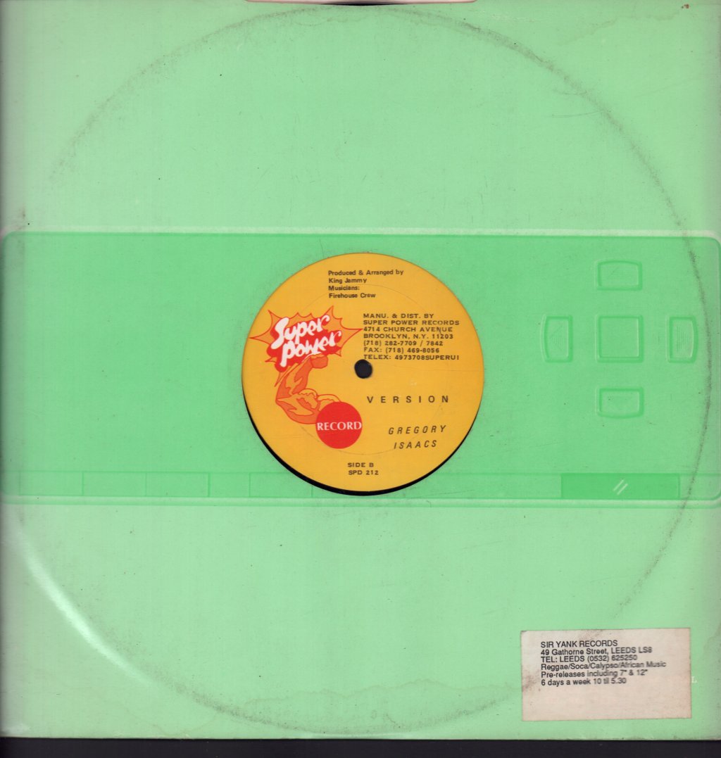 Gregory Isaacs - Beat It - 12 Inch