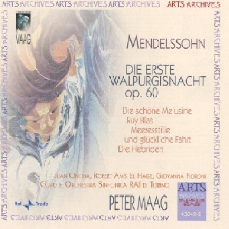 Peter Maag - Mendelssohn: Die Erste Walpurgisnacht - Cd