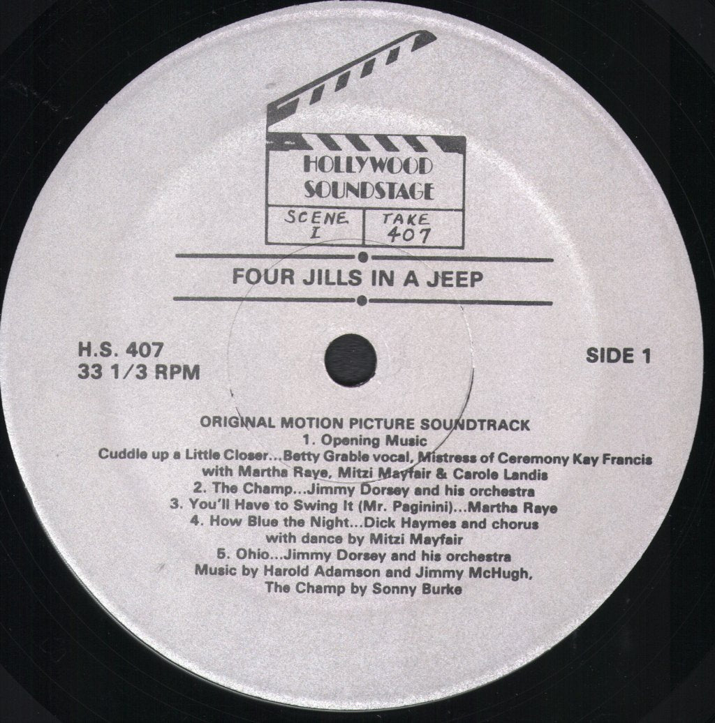 Various Artists - Four Jills In A Jeep (Original Soundtrack) - Lp