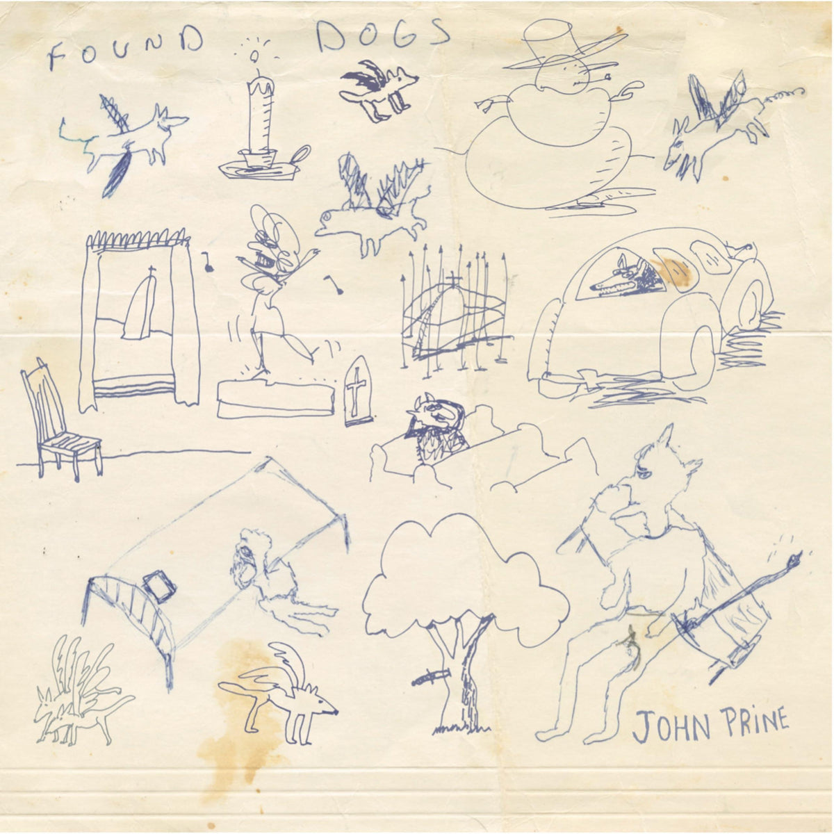 John Prine - Found Dogs - Lp