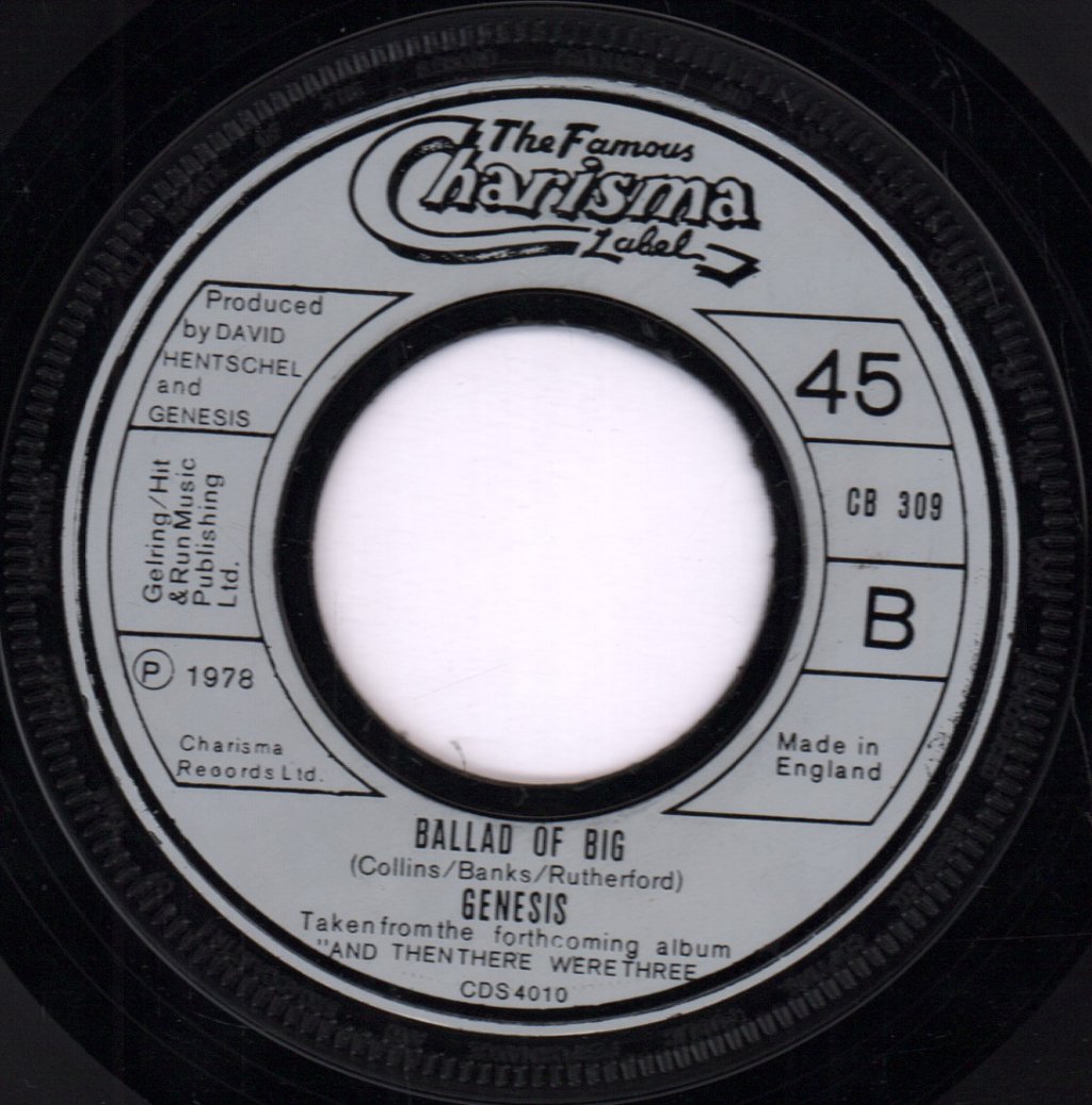 Genesis - Follow You Follow Me - 7 Inch