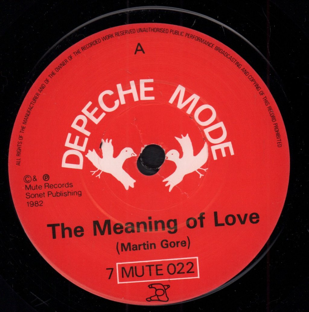 Depeche Mode - Meaning Of Love - 7 Inch