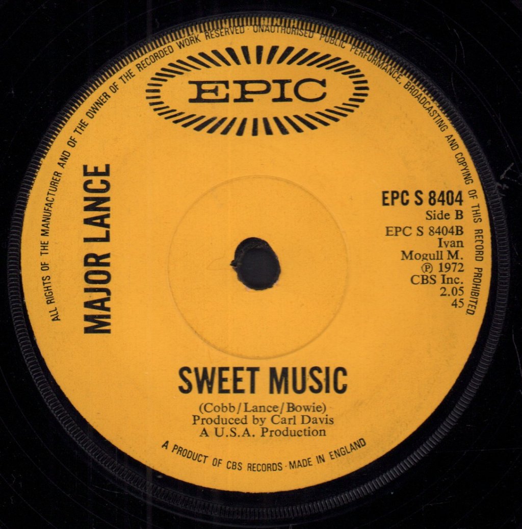 Major Lance - Um, Um, Um, Um, Um, Um - 7 Inch