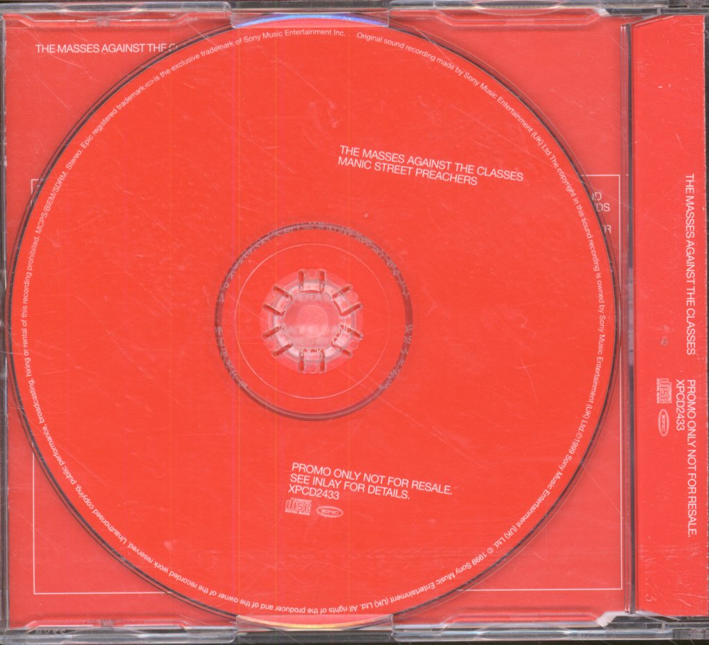 Manic Street Preachers - Masses Against The Classes - Cd