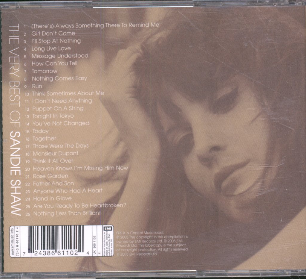 Sandie Shaw - Very Best Of Sandie Shaw - Cd