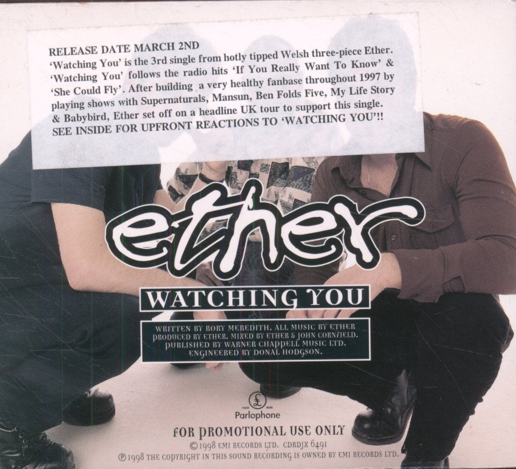 Ether (Indie) - Watching You - Cd