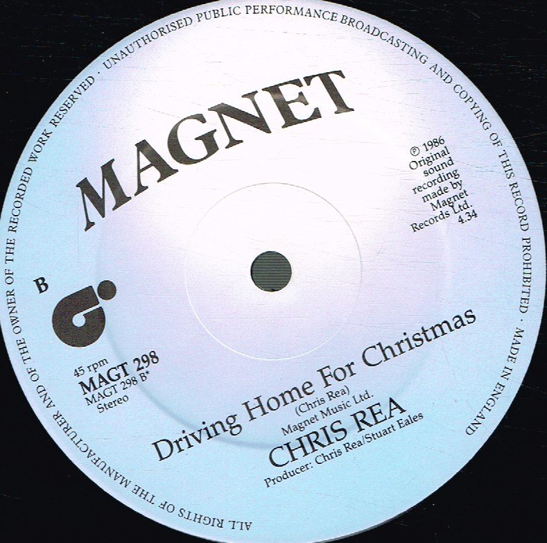 Chris Rea - Hello Friend / Driving Home For Christmas - 12 Inch