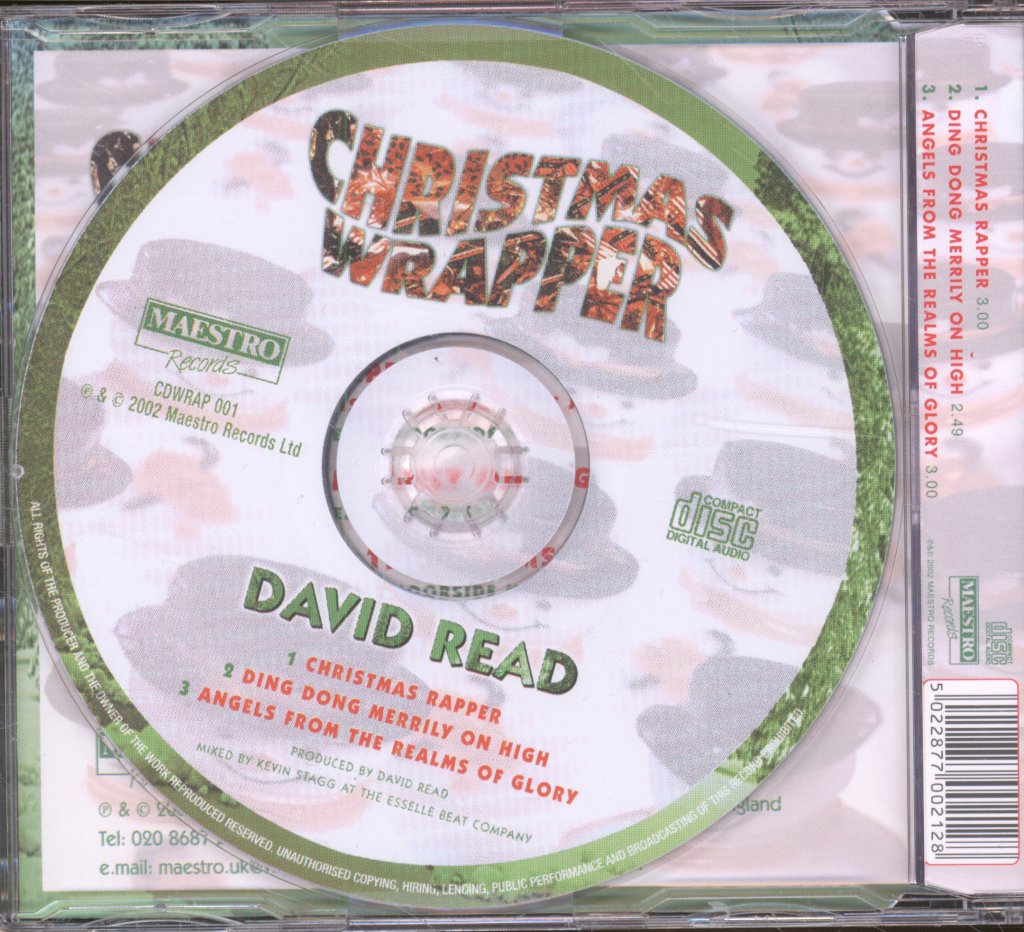 David Read - Christmas Wrapper - Cd
