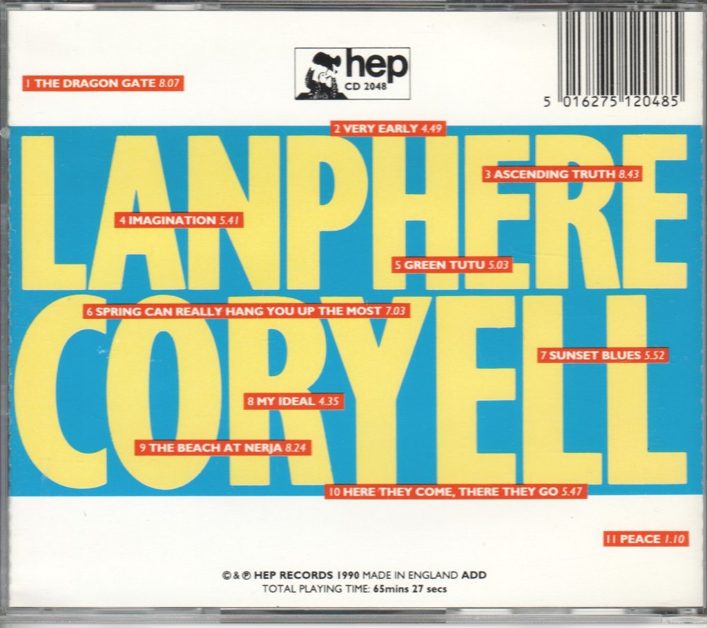 Don Lanphere, Larry Coryell - Don Lanphere / Larry Coryell - Cd