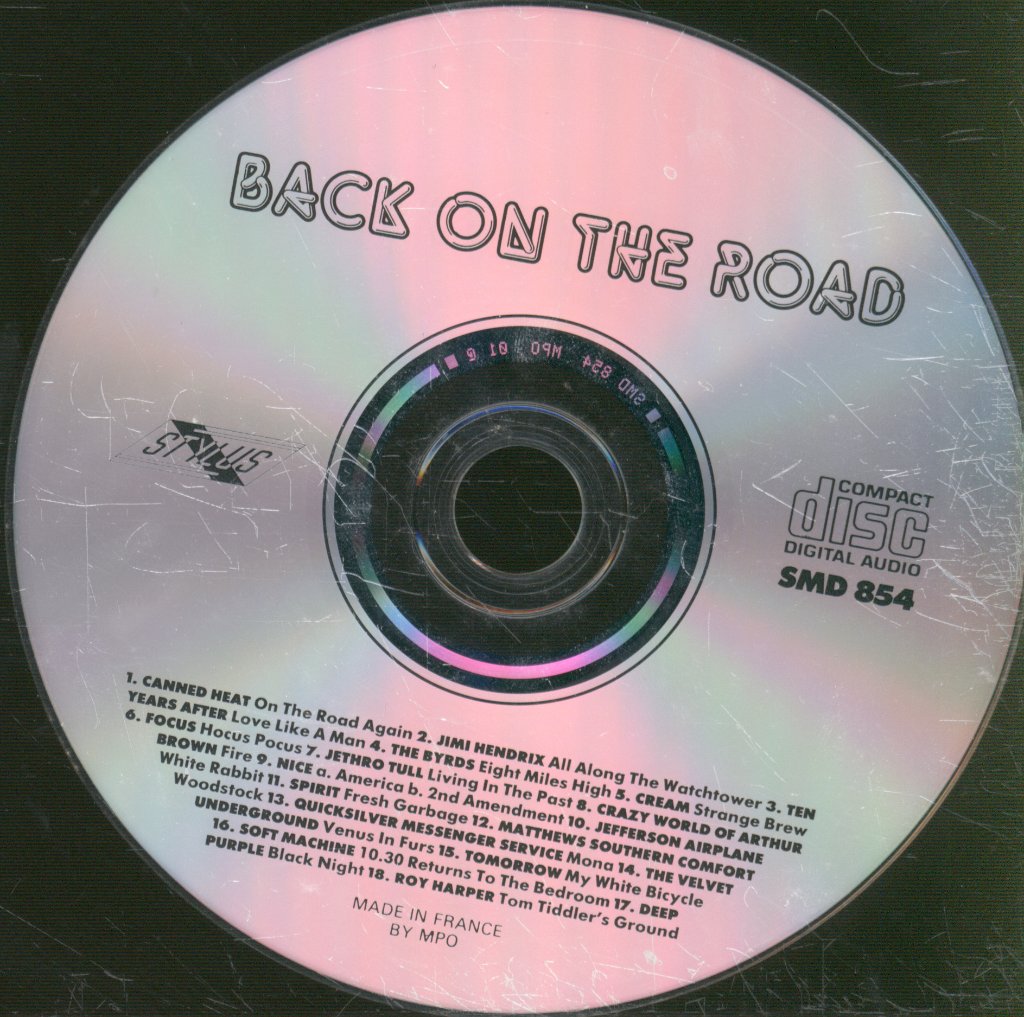 Various Artists - Back On The Road - Cd