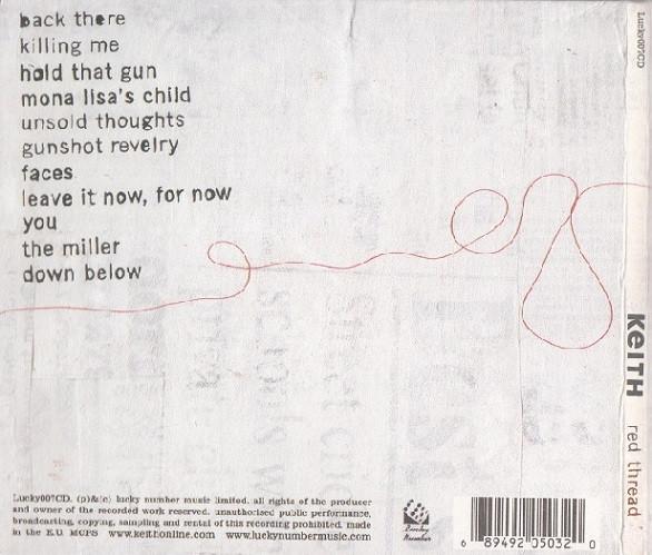 Keith (Indie Group) - Red Thread - Cd