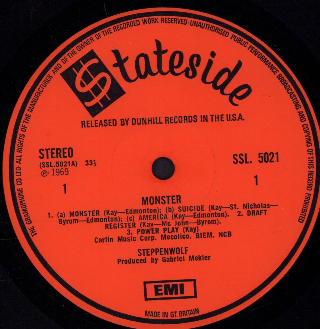 Steppenwolf - Monster - Lp