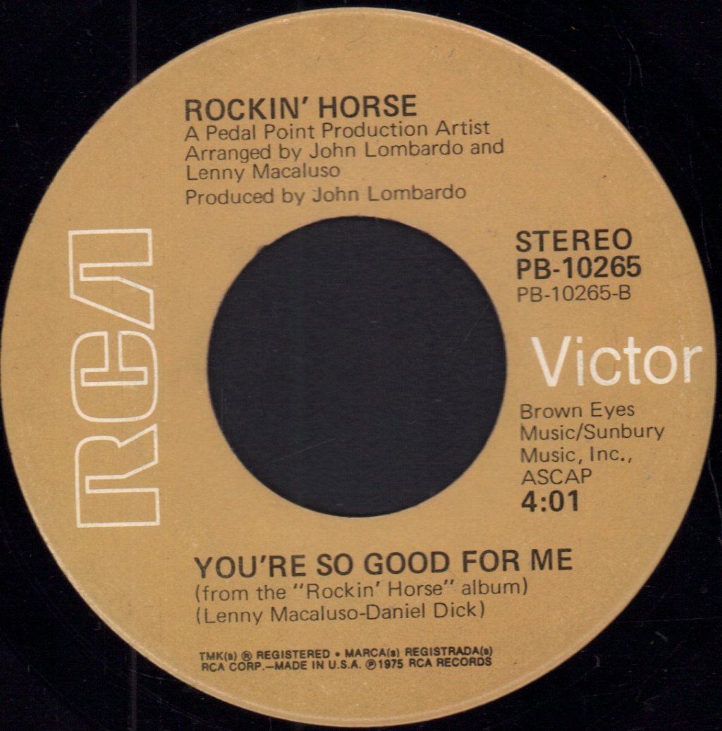 Rockin Horse - Love Do Me Right - 7 Inch