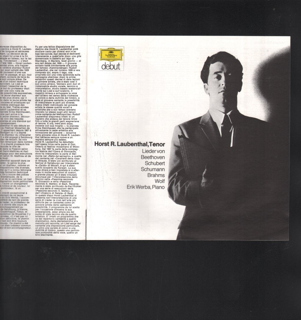 Andreas Rohn / Karl Bergemann - Handel Debussy Brahms - Lp