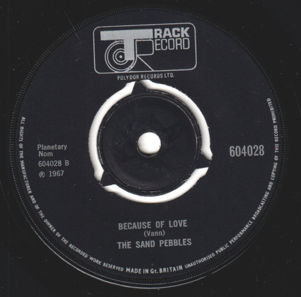Sand Pebbles - Love Power - 7 Inch