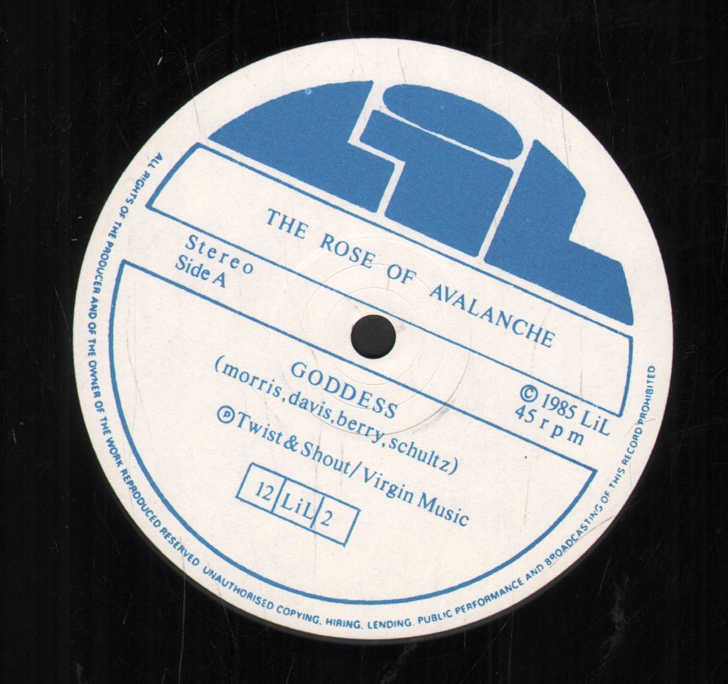 Rose Of Avalanche - Goddess - 12 Inch