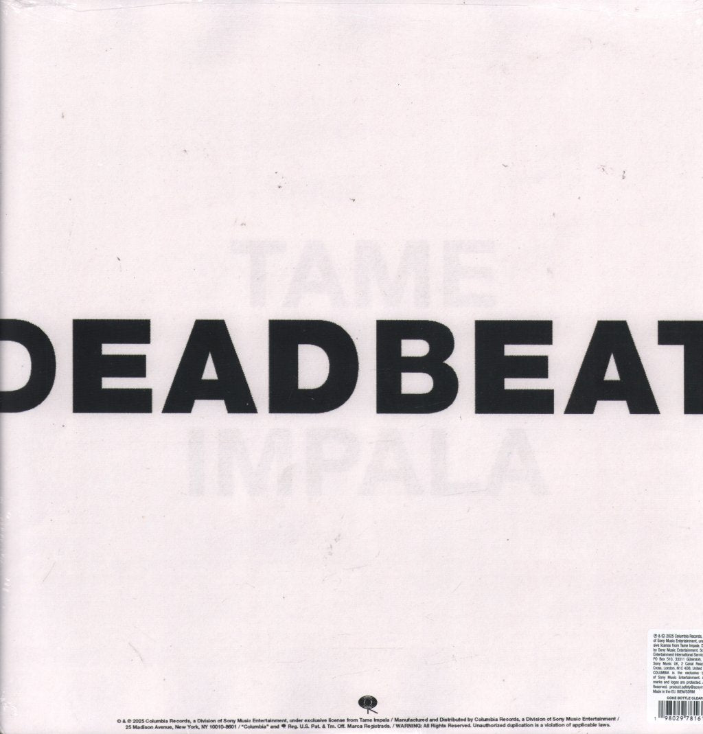Tame Impala - Deadbeat - Double Lp