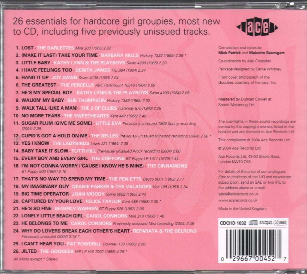 Various Artists - Where The Girls Are - Volume 6 - Cd