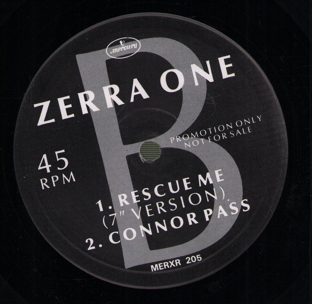 Zerra One - Rescue Me - 12 Inch