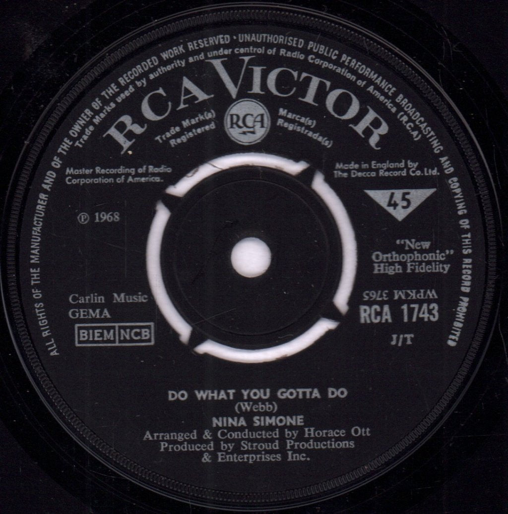 Nina Simone - Ain't Got No I Got Life - 7 Inch