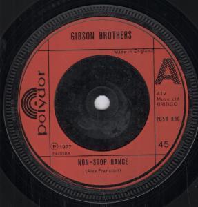 Gibson Brothers - Non Stop Dance - 7 Inch