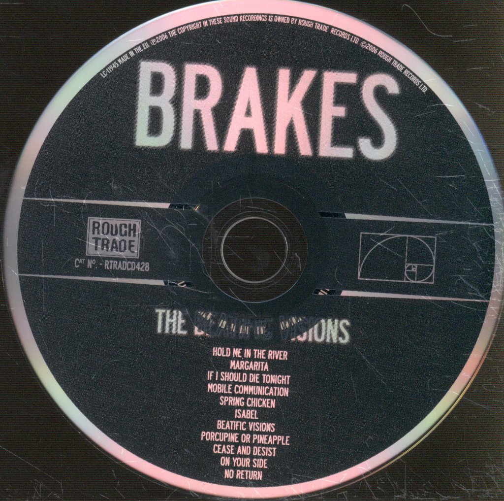 Brakes (Indie Group) - Beatific Visions - Cd