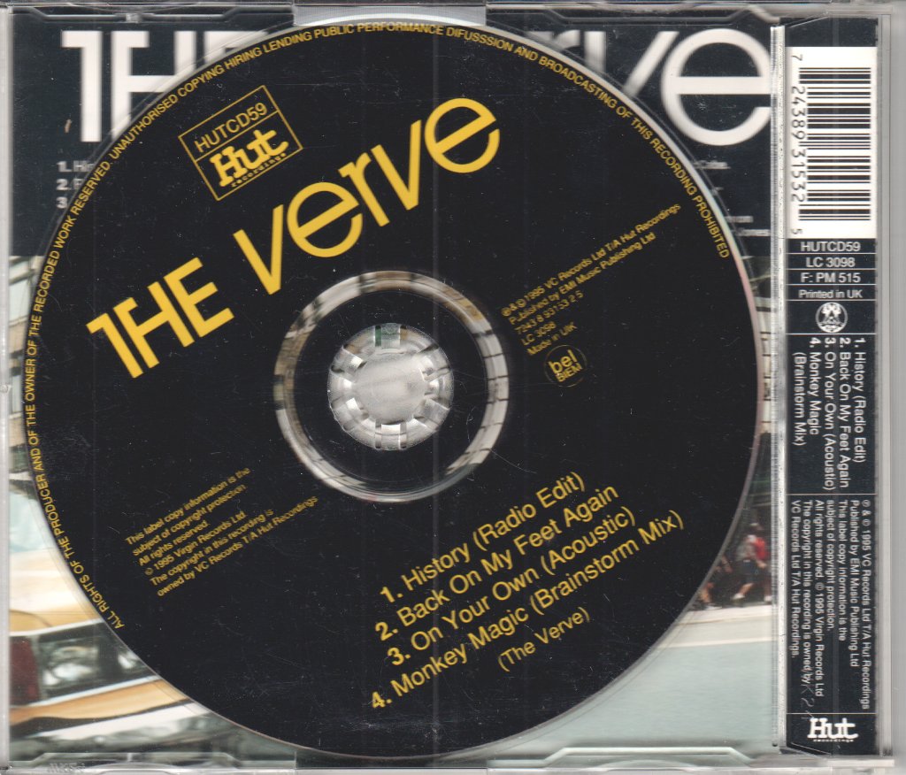 Verve - History - Cd