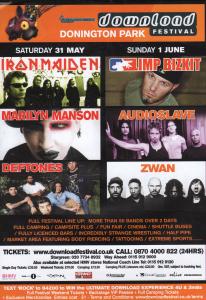 Download Festival - 2003 Flyer - Flyer