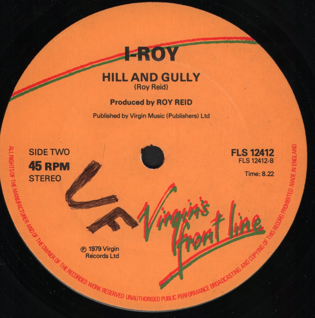 I Roy - Fire In A Wire - 12 Inch