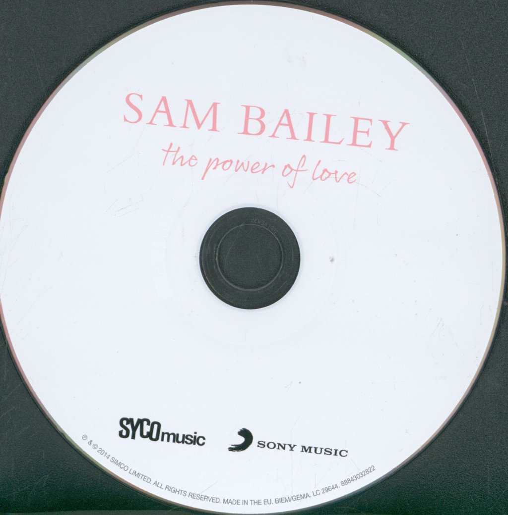 Sam Bailey - Power Of Love - Cd