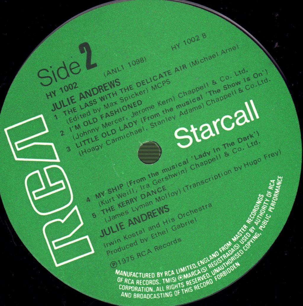 Julie Andrews - Julie Andrews - Lp
