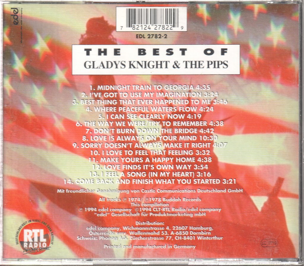 Gladys Knight And The Pips - Best Of Gladys Knight & The Pips - Cd
