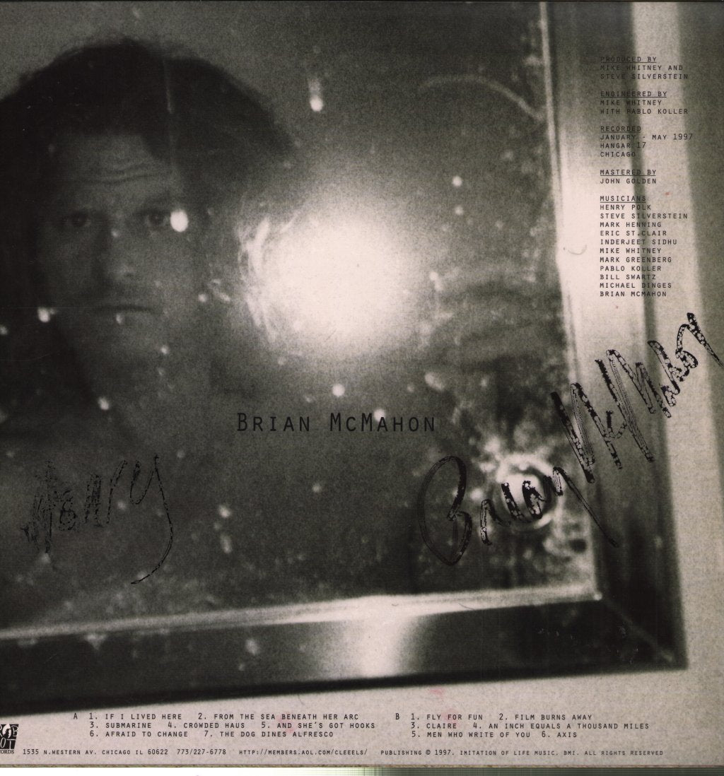Brian McMahon - An Inch Equals A Thousand Miles - Lp