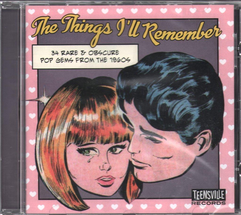 Various Artists - Things I'll Remember - 34 Rare & Obscure Pop Gems From the 1960s - Cd
