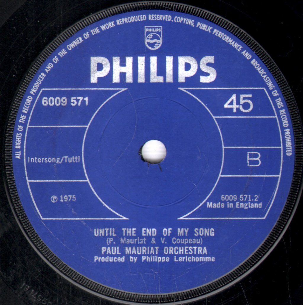 Paul Mauriat Orchestra - El Bimbo - 7 Inch